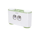 Toothbrush Holder With Toothpaste Squeezer, Storage Box