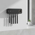 UV Toothbrush Holder Mounted on Bathroom Wall
